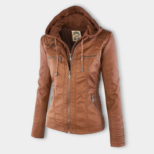 Wetterfester Damen jacke mit Kapuze
