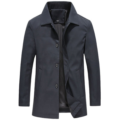 Elias | Manteau d’hiver homme élégant et coupe classique