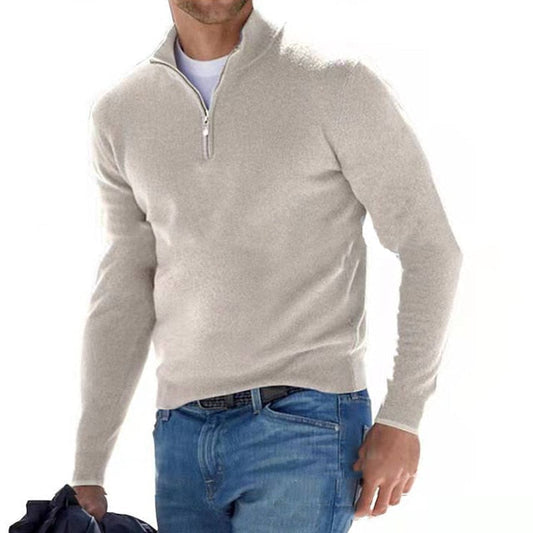 Vero – Heren V-hals pullover van zachte katoenmix