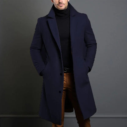 Adrien | Manteau pour Homme Long en Laine