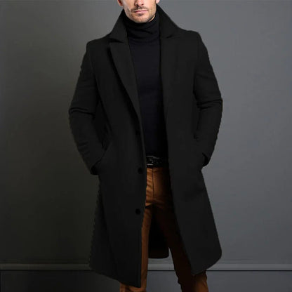Adrien | Manteau pour Homme Long en Laine