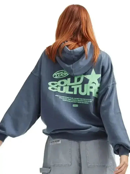 Naomi | Sweat À Capuche Imprimé Oversize pour Femme