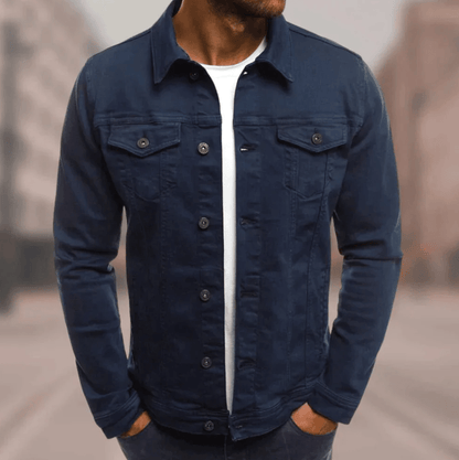 In FrenchPhilipe - Veste en jean pour homme - Édition Automne