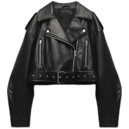 Heidi-Mode | Moderne Kurze Bikerjacke