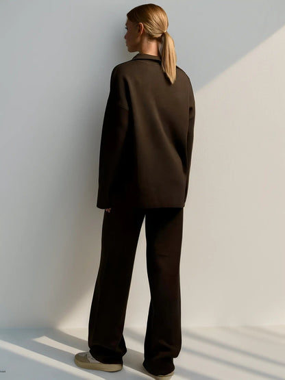 Inaya | Ensemble Loungewear en Maille pour Femme