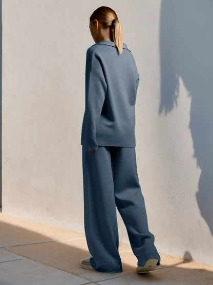 Inaya | Ensemble Loungewear en Maille pour Femme