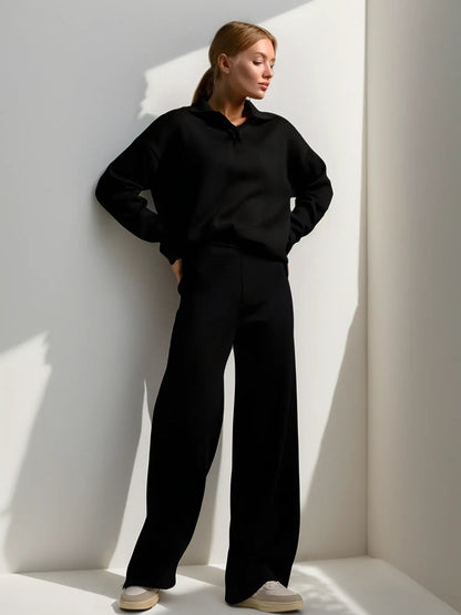 Inaya | Ensemble Loungewear en Maille pour Femme