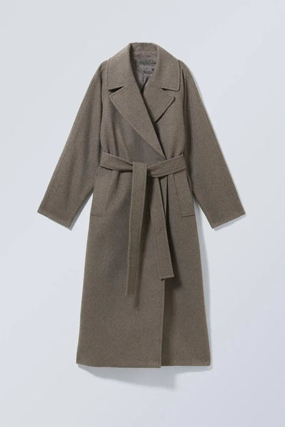 Chiara | Manteau Long pour Femme Oversize Laine