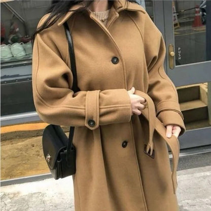 Manteau Long Femme - Élégance pour l'Hiver