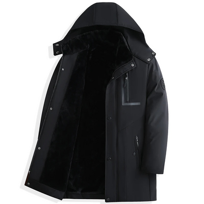 Parka Homme - Hiver - Capuche Amovible - Chaude