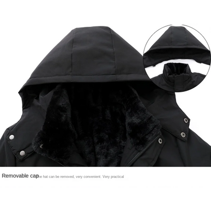 Parka Homme - Hiver - Capuche Amovible - Chaude