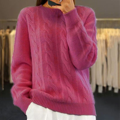 Pull Torsadé Cachemire - Chaleur Douce & Chic - Hiver