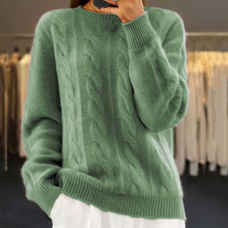 Pull Torsadé Cachemire - Chaleur Douce & Chic - Hiver