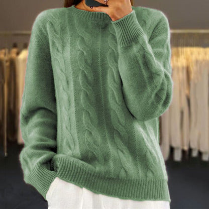Pull Torsadé Cachemire - Chaleur Douce & Chic - Hiver