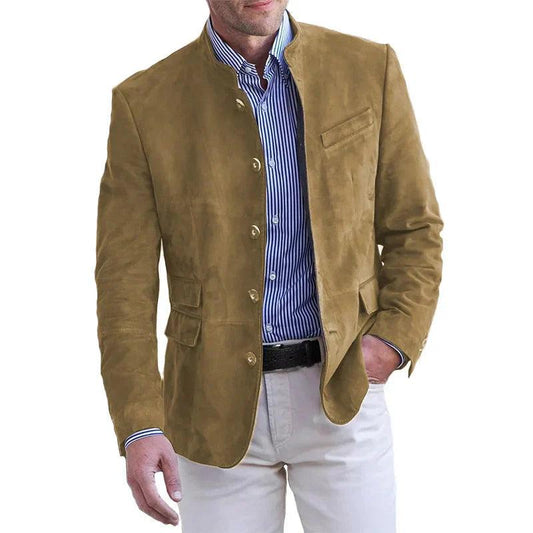Veste en Cuir Maxence - Hommes - Intemporelle